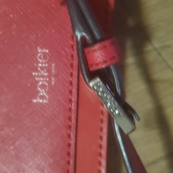 Botkier Cobble Hill Crossbody Bag in Red Patent Leather. - Picture 6 of 15